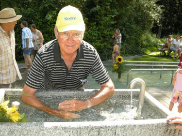 Abschied von Josef Amann - Ehrenvorsitzender und Kneippfreund