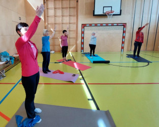 LV-Vorarlberg 3-dimensionales Training mit dem Theraband mit Silvia Kollos