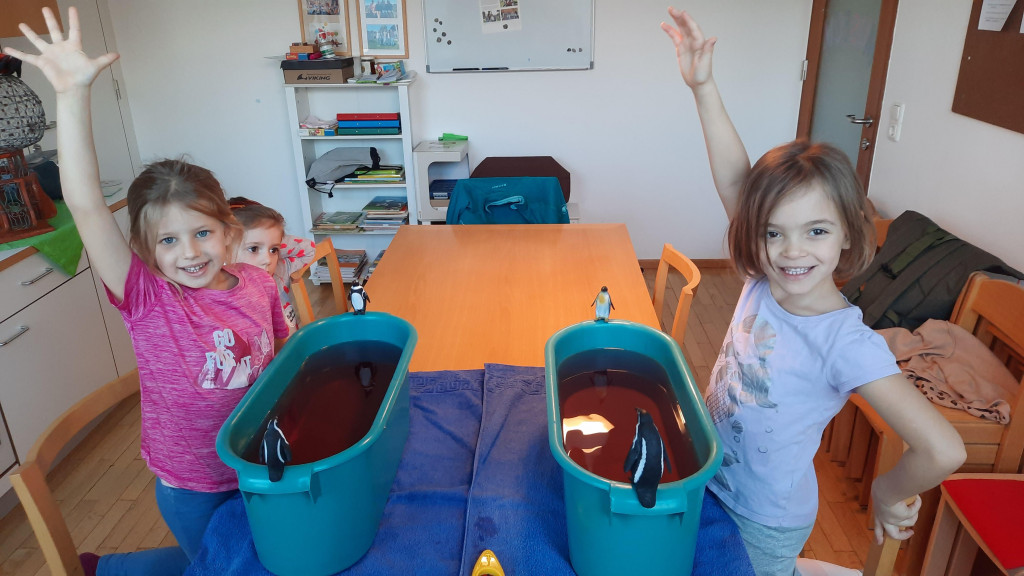 Kneippen im Kindergarten Schwarzenberg