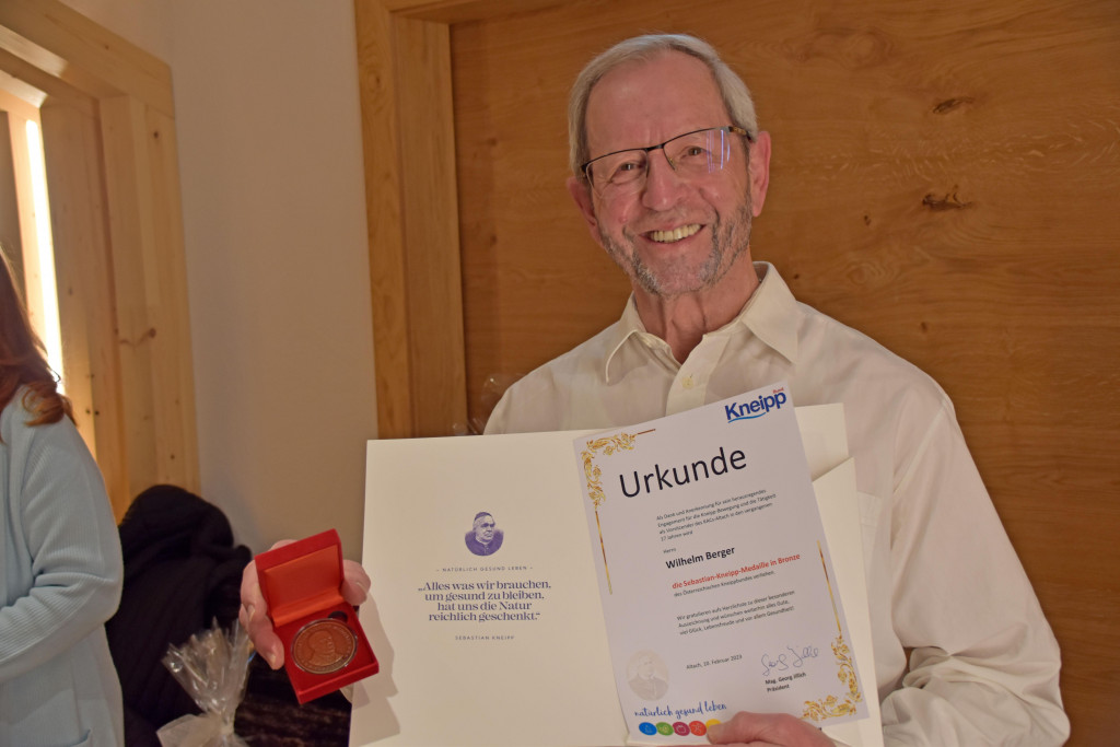 Ehrung von Wilhelm Berger