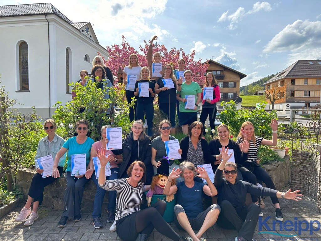 Kneipp KiGa Ausbildung in Hittisau