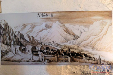 180312583 Alte Karte Von Bludenz