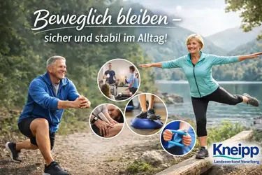 Beweglich bleiben – sicher, stabil und kraftvoll im Alltag